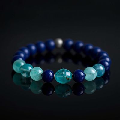 Communication Boost crystal bracelet for helps in speaking truth and expressing creative ideas from Destini Numbers