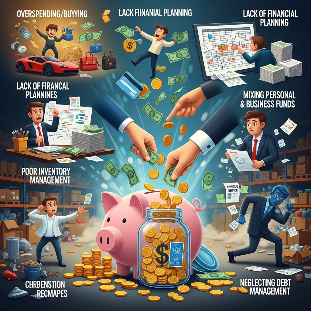 12 Kesalahan Fatal UMKM dalam Mengelola Modal Usaha: Panduan Lengkap Anti-Bangkrut