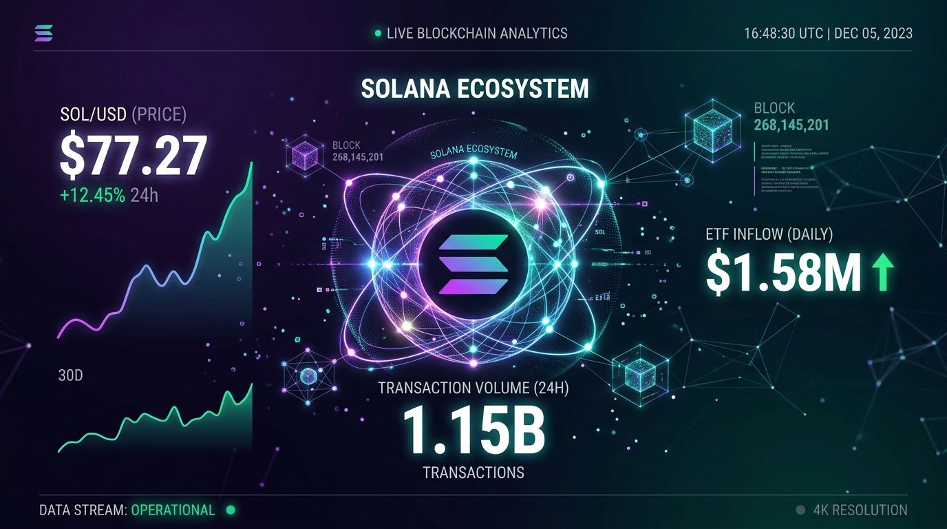 Solana News: ETF Inflows, Record Transactions, and Major Ecosystem Upgrades