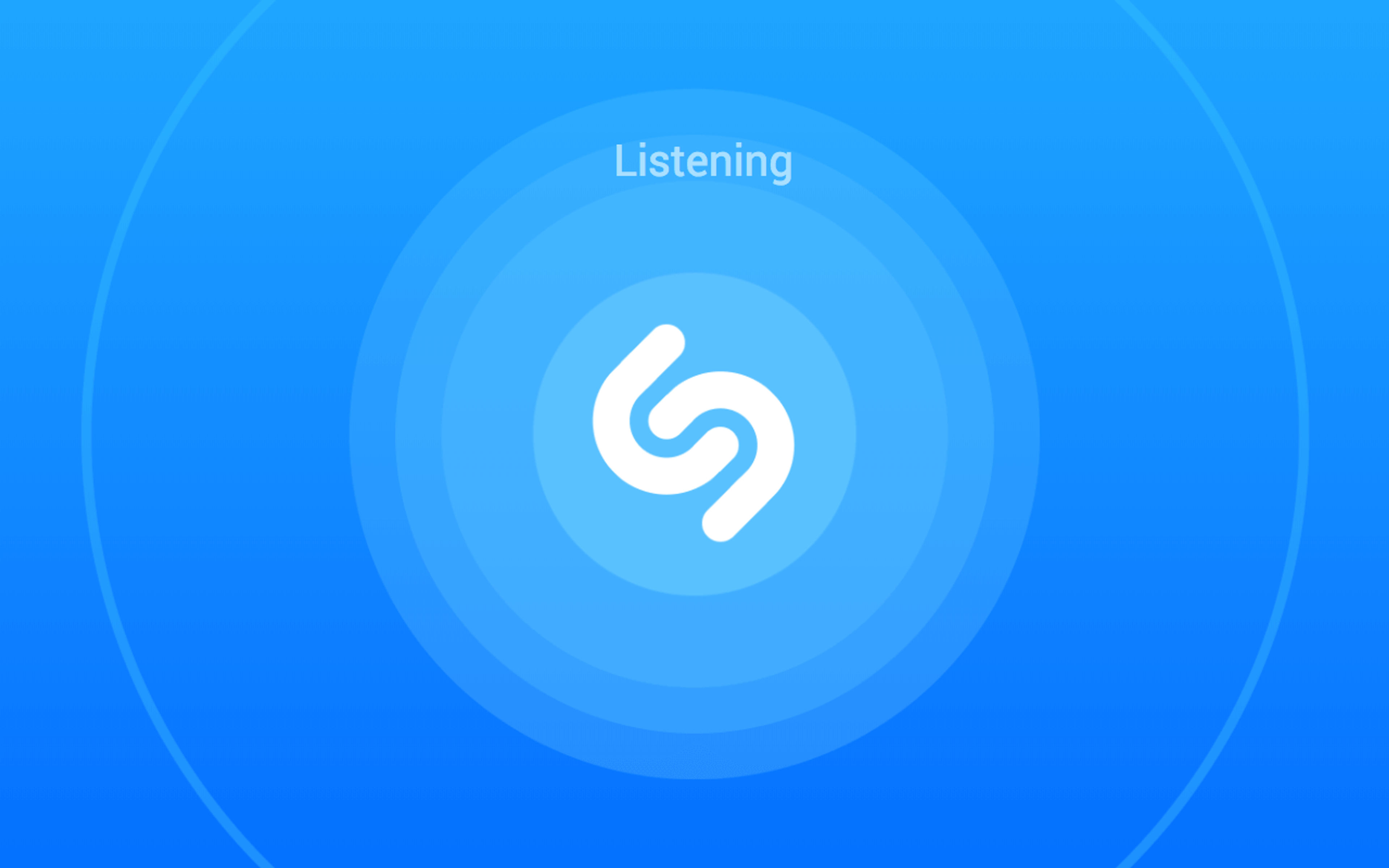 Shazam Listening Song image