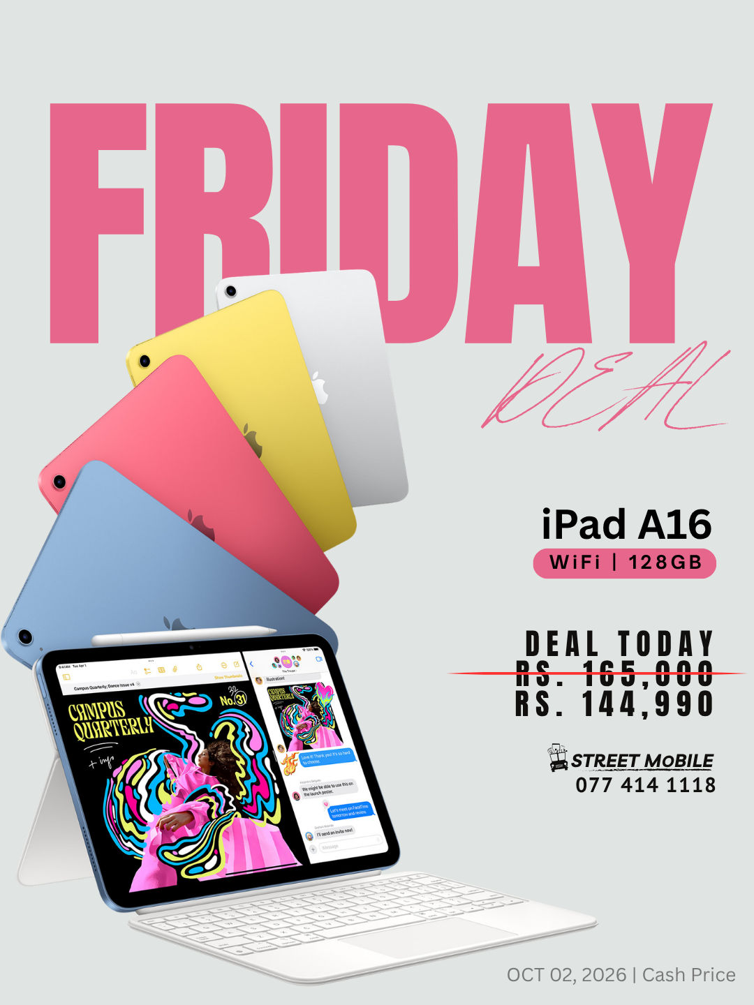 Today's Deal promotional devices and accessories