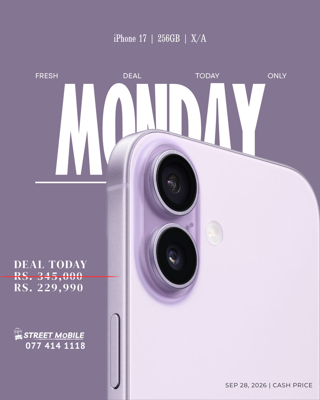 Today's Deal promotional devices and accessories