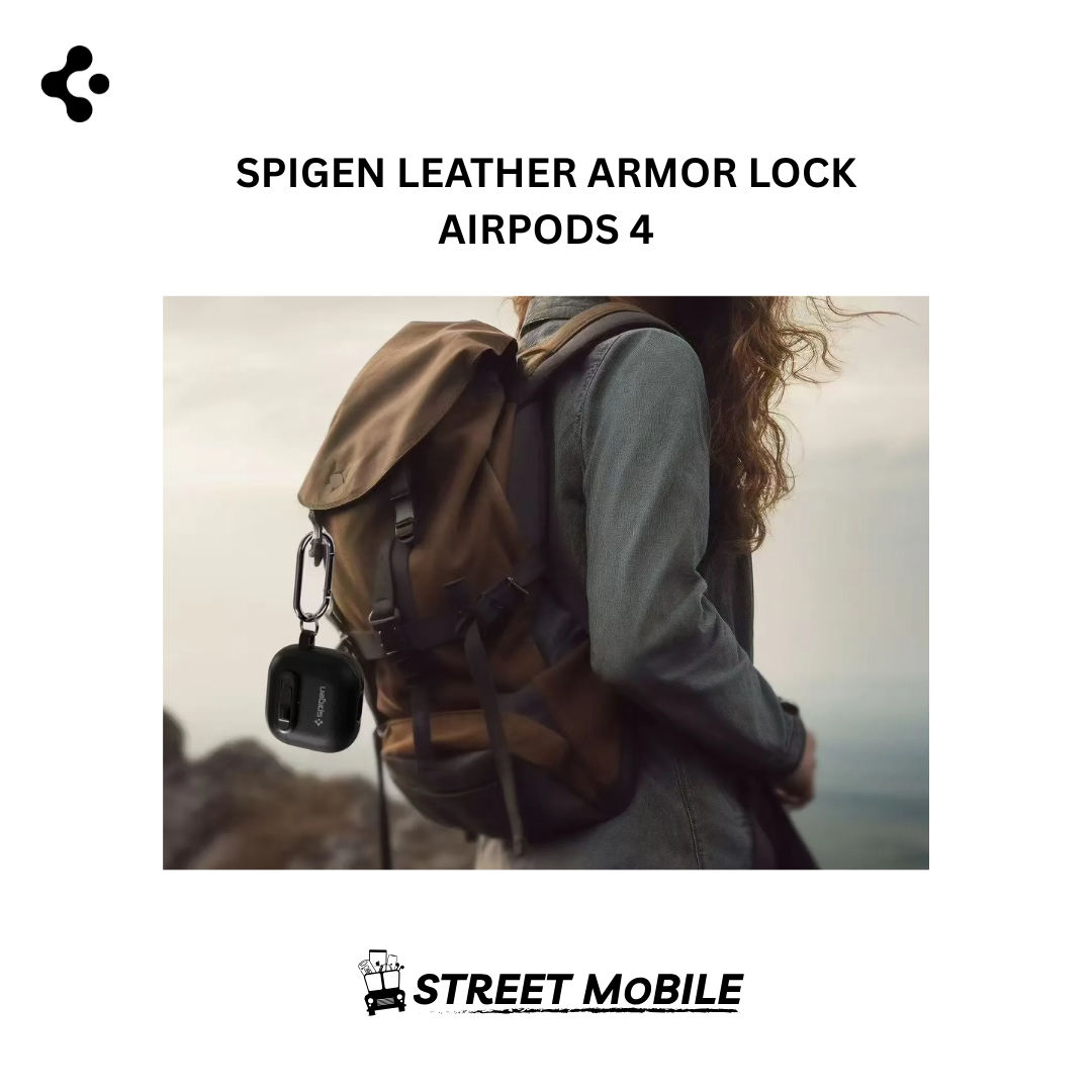 SPIGEN LEATHER ARMOR LOCK AIRPODS thumbnail 4