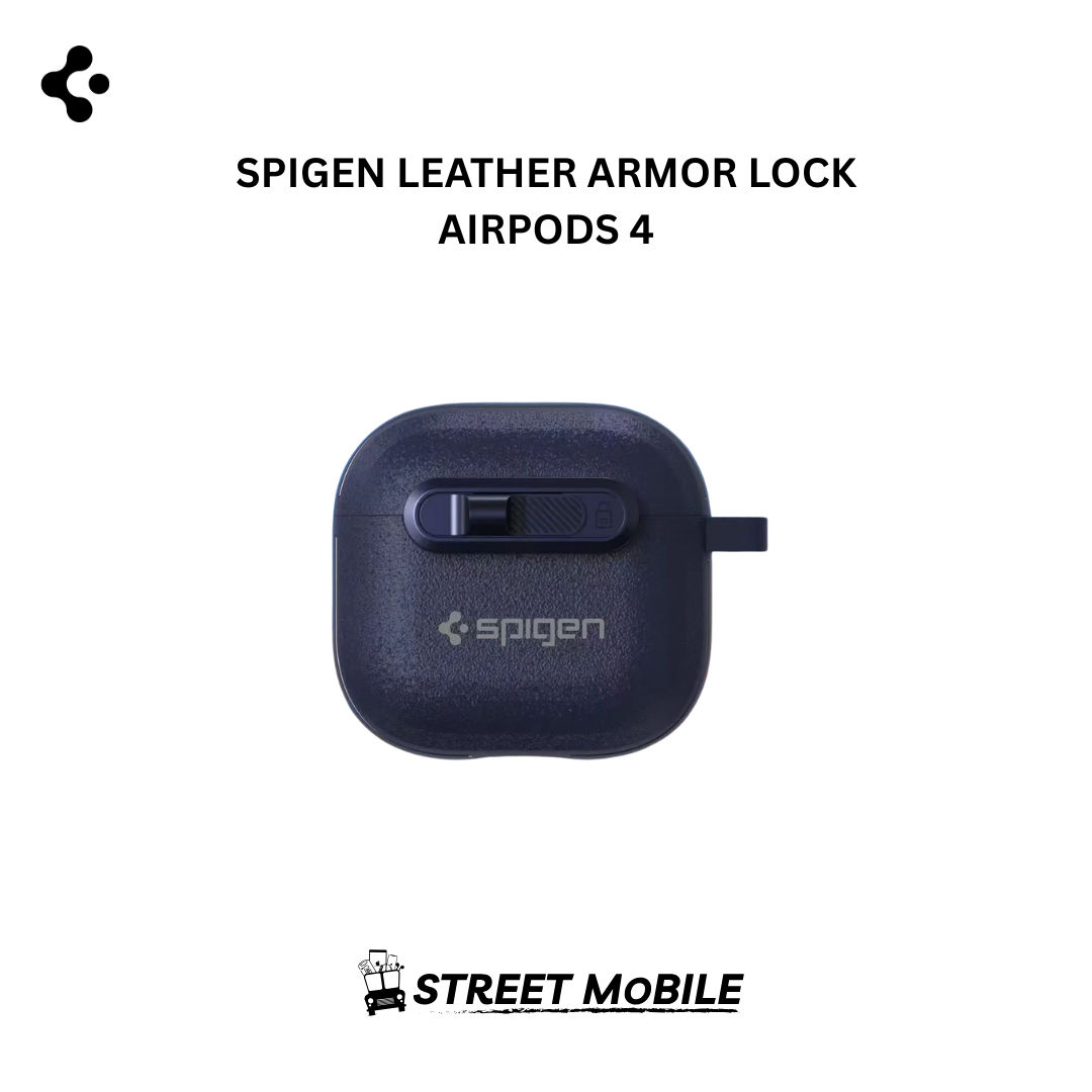 SPIGEN LEATHER ARMOR LOCK AIRPODS - Image 1