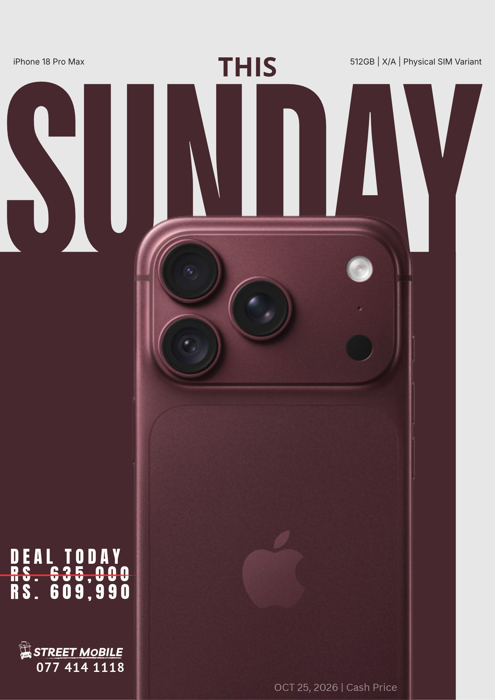 Today's Deal promotional devices and accessories