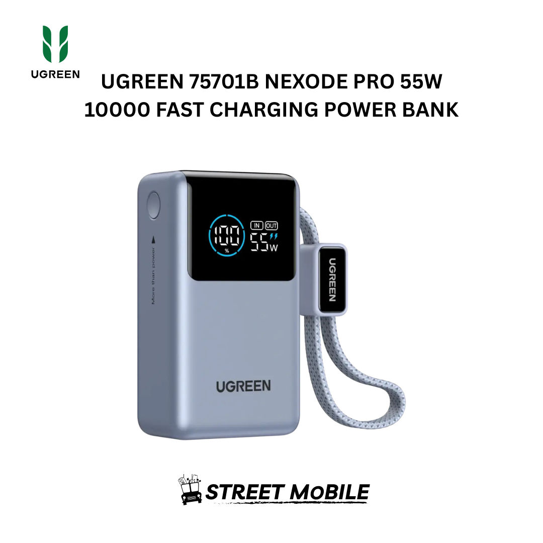 UGREEN 75701B NEXODE PRO 55W 10000 FAST CHARGING POWER BANK - Image 1