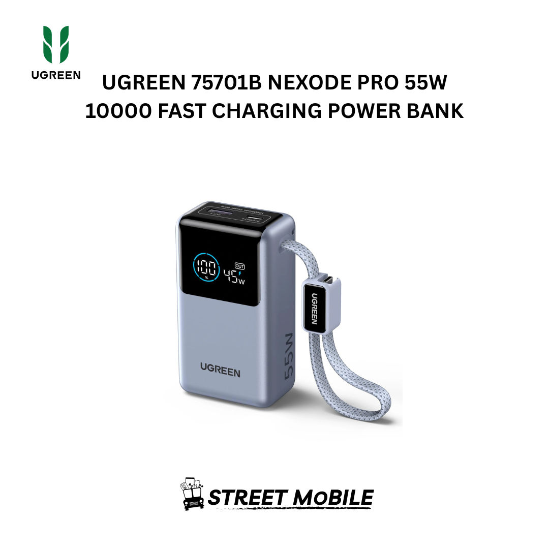UGREEN 75701B NEXODE PRO 55W 10000 FAST CHARGING POWER BANK thumbnail 2