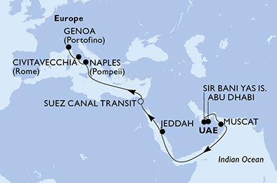 Cruise Map