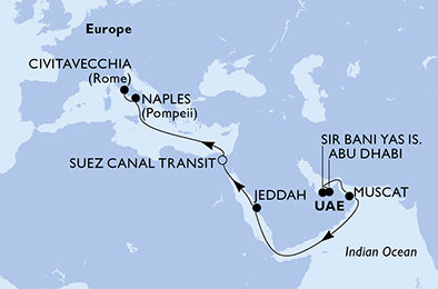 Cruise Map