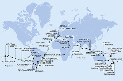 Cruise Map