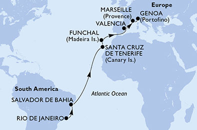 Cruise Map