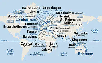 Cruise Map