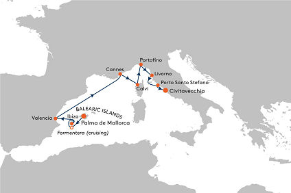 Cruise Map