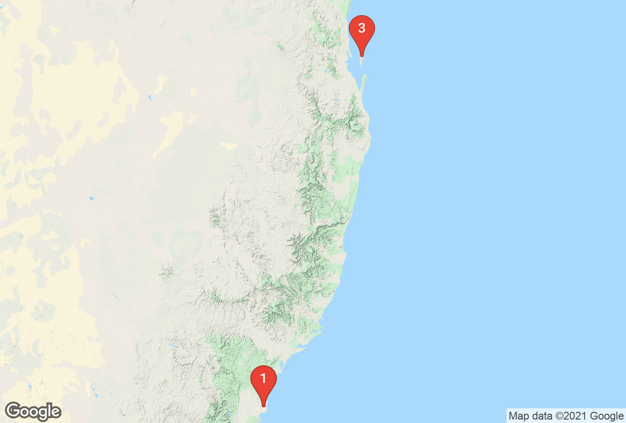 Cruise Map