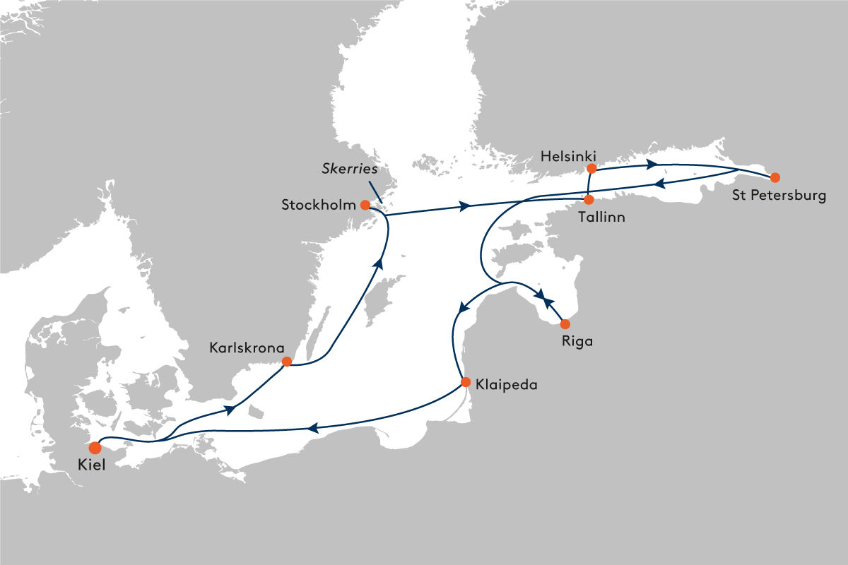 Cruise Map