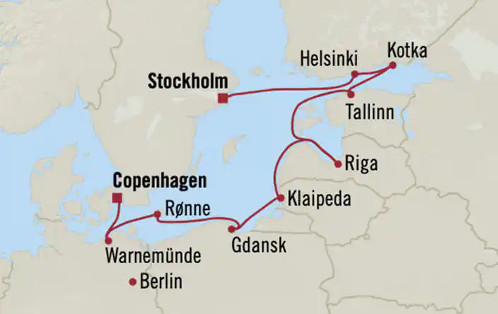 Cruise Map