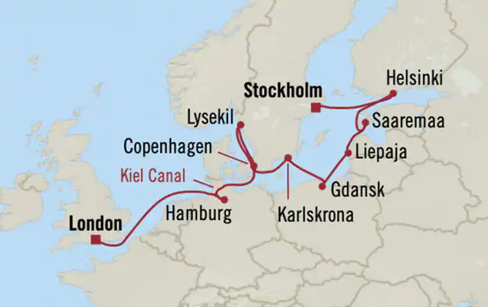 Cruise Map