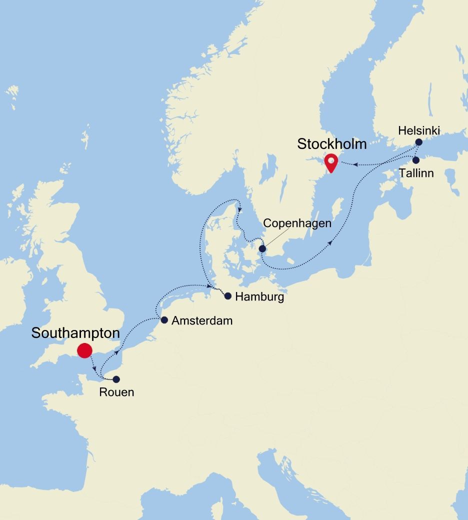 Cruise Map