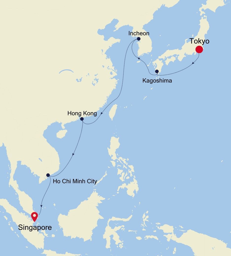 Cruise Map