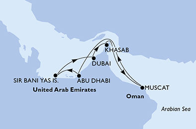 Cruise Map