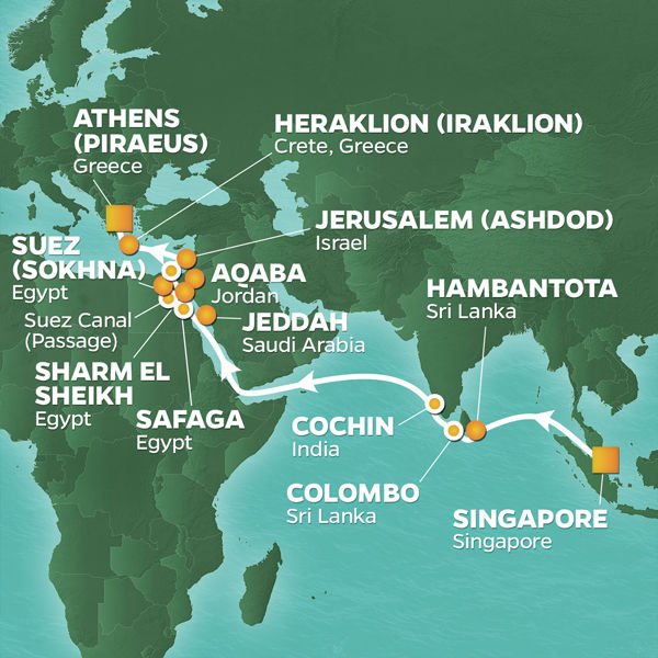 Cruise Map