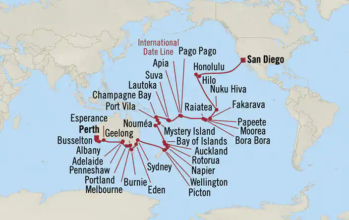 Cruise Map