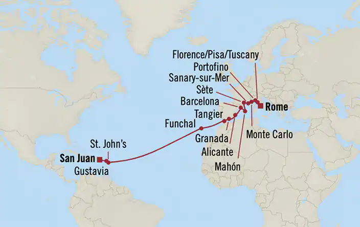 Cruise Map