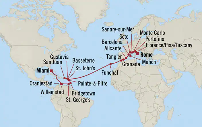 Cruise Map