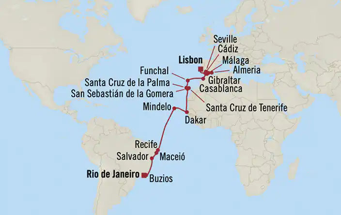 Cruise Map