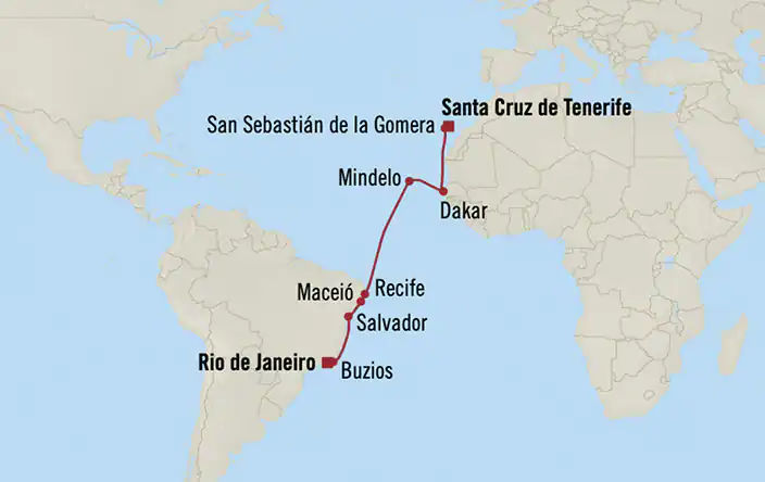 Cruise Map