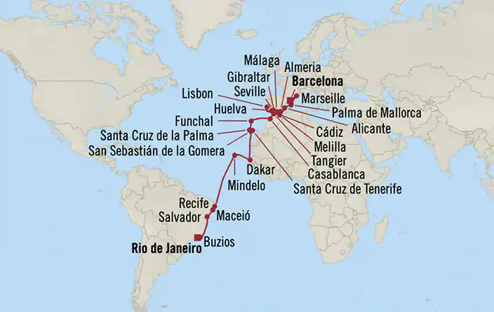 Cruise Map