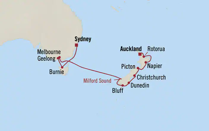 Cruise Map