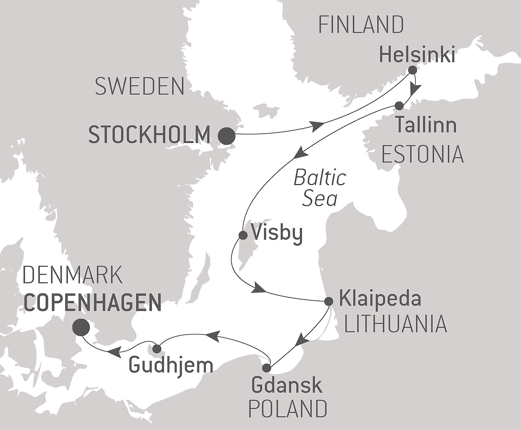 Cruise Map