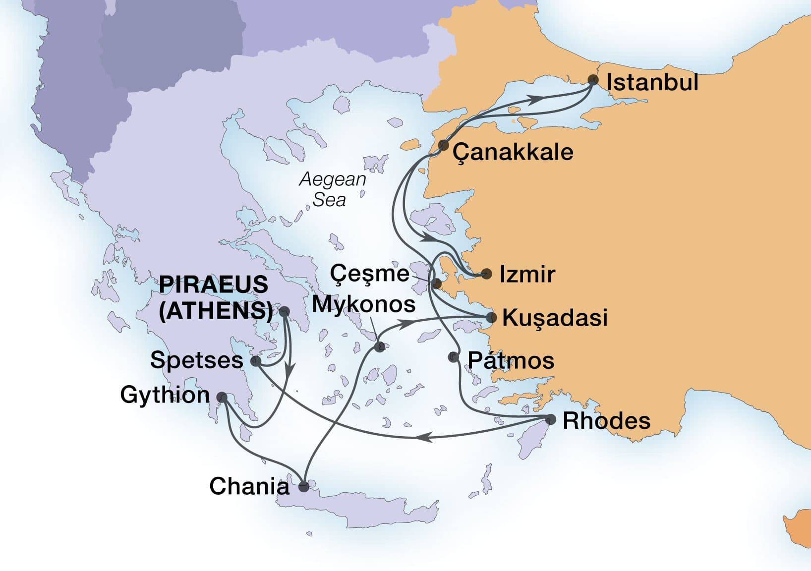 Cruise Map