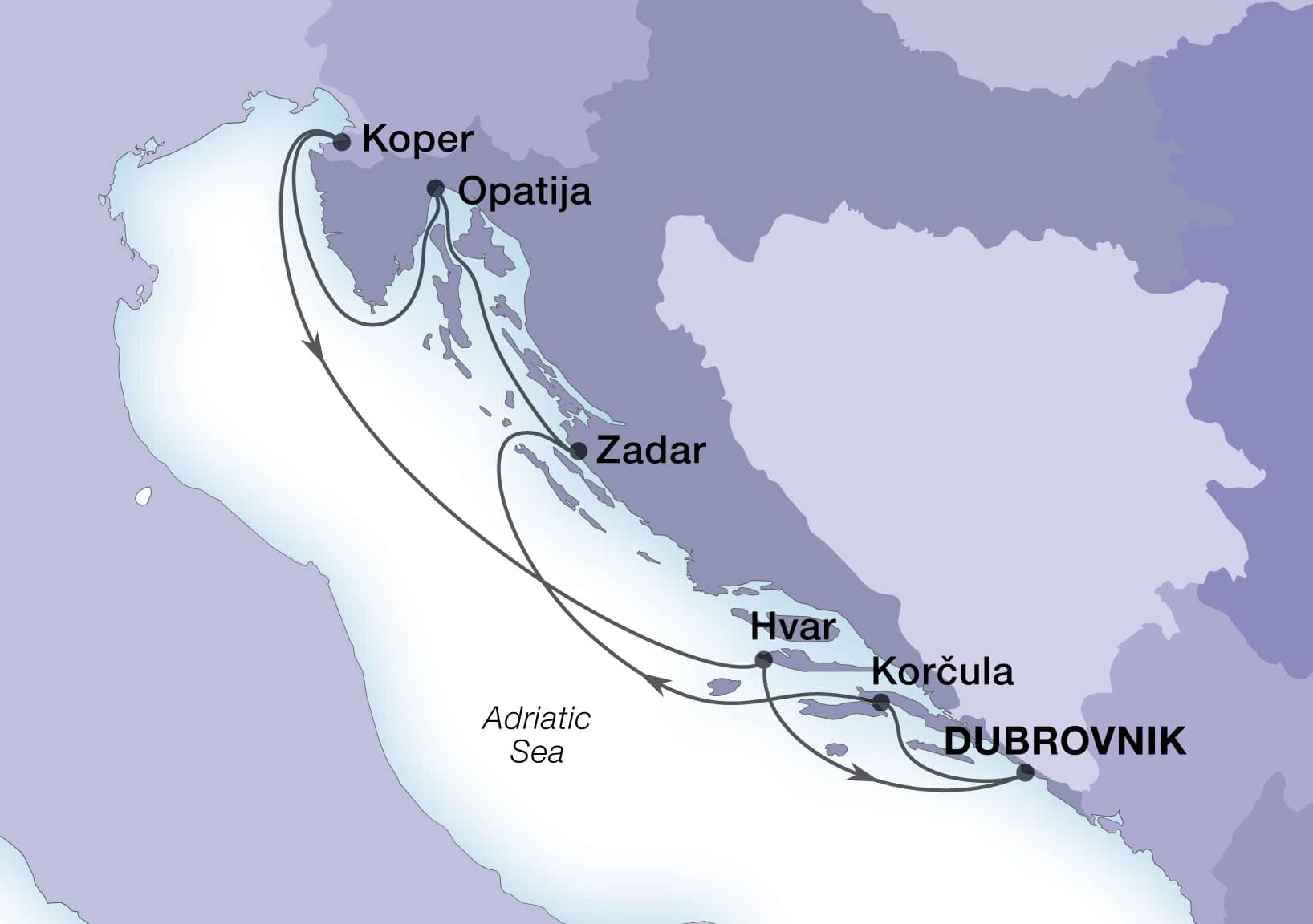 Cruise Map