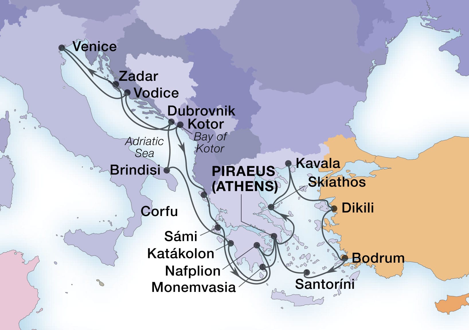 Cruise Map