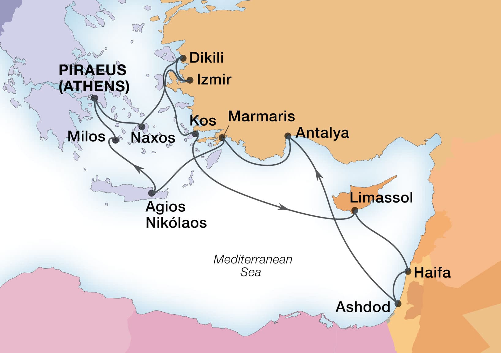 Cruise Map