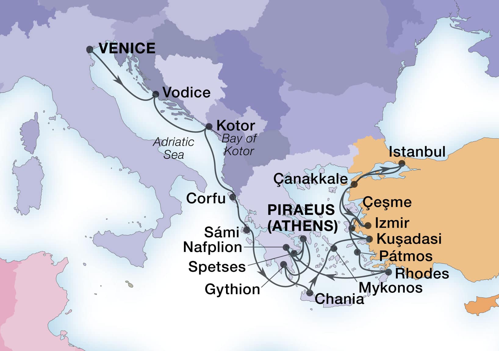 Cruise Map