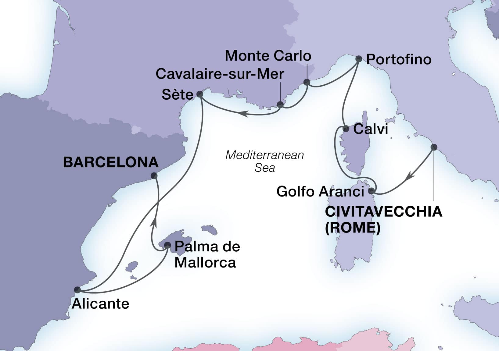 Cruise Map