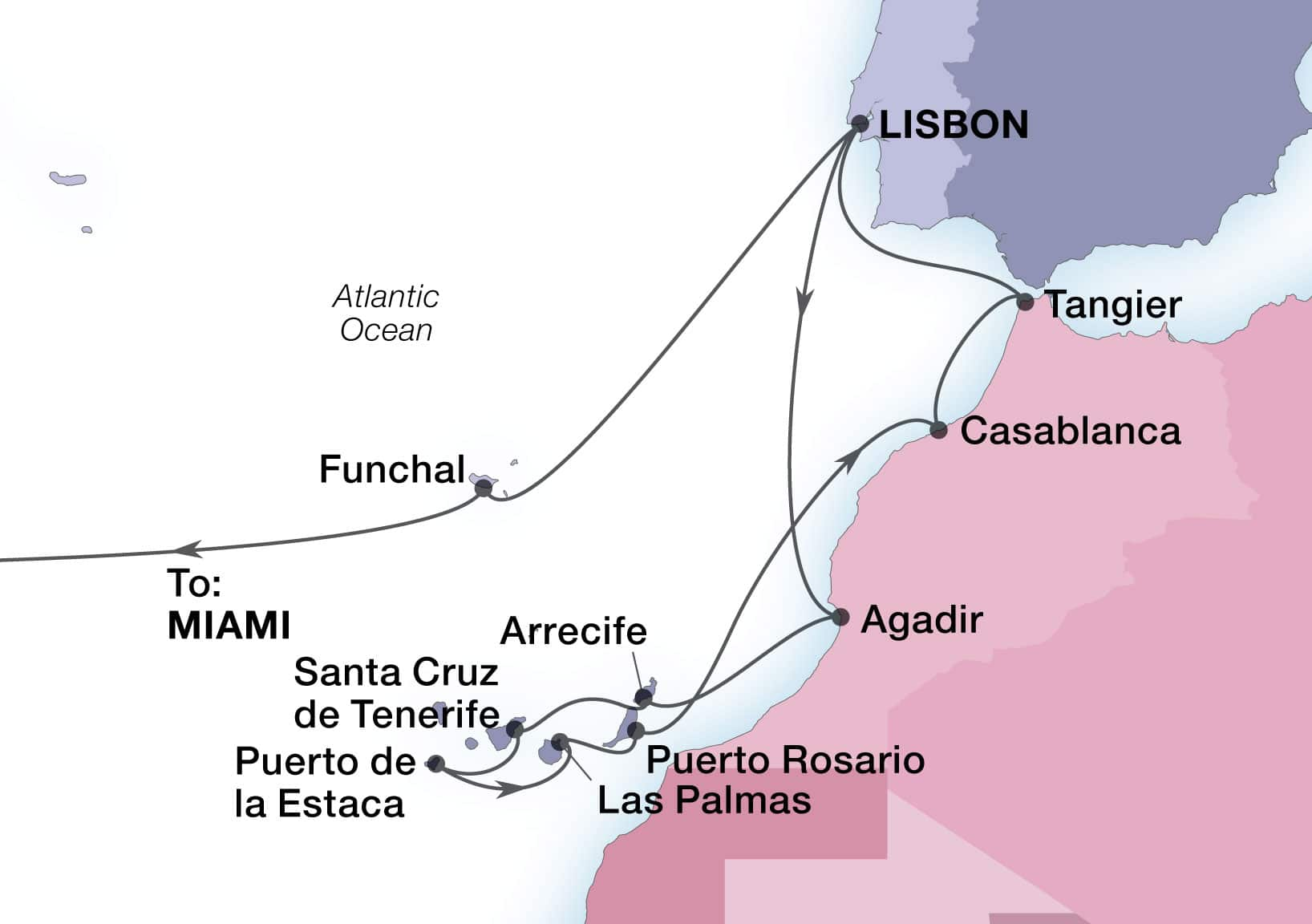 Cruise Map