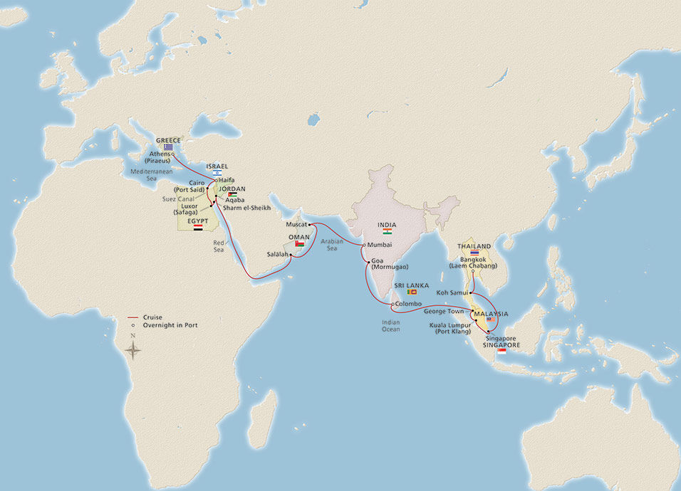 Cruise Map