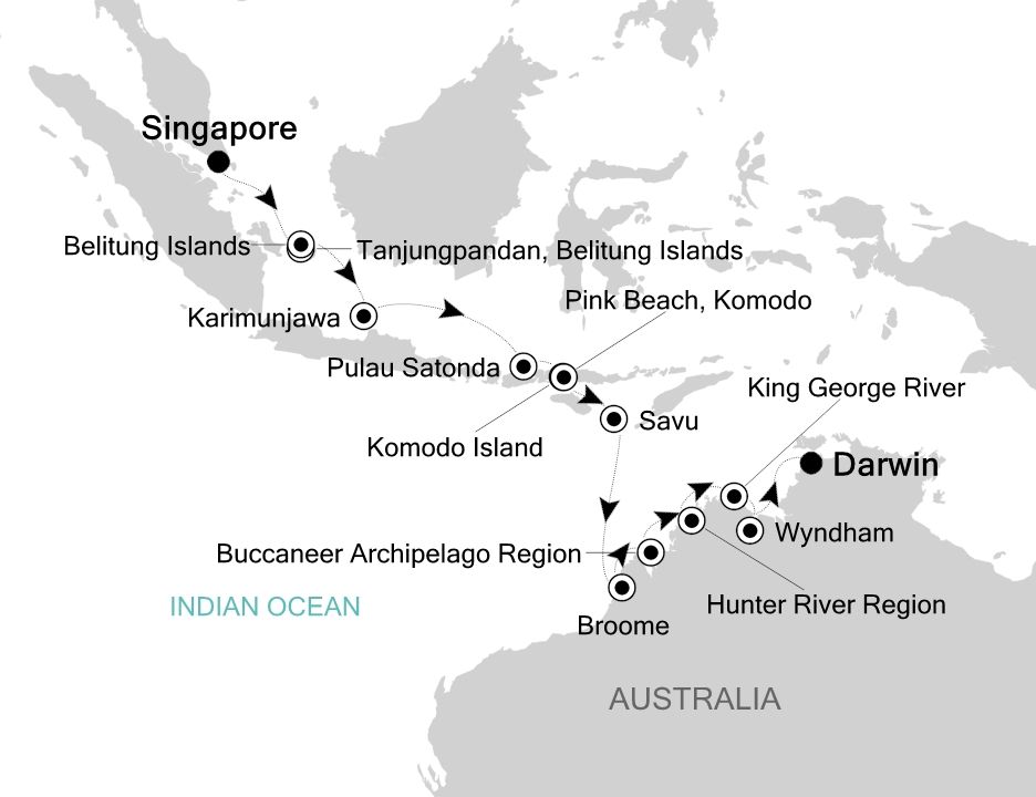 Cruise Map