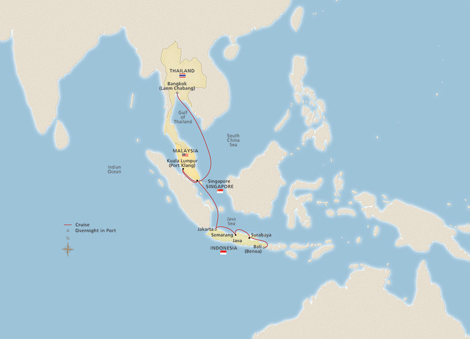 Cruise Map