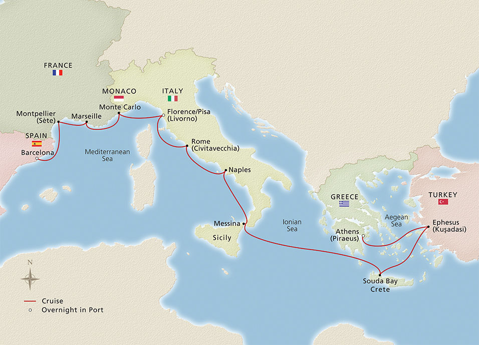 Cruise Map