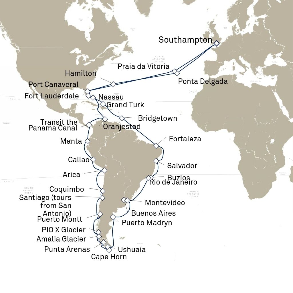 Cruise Map