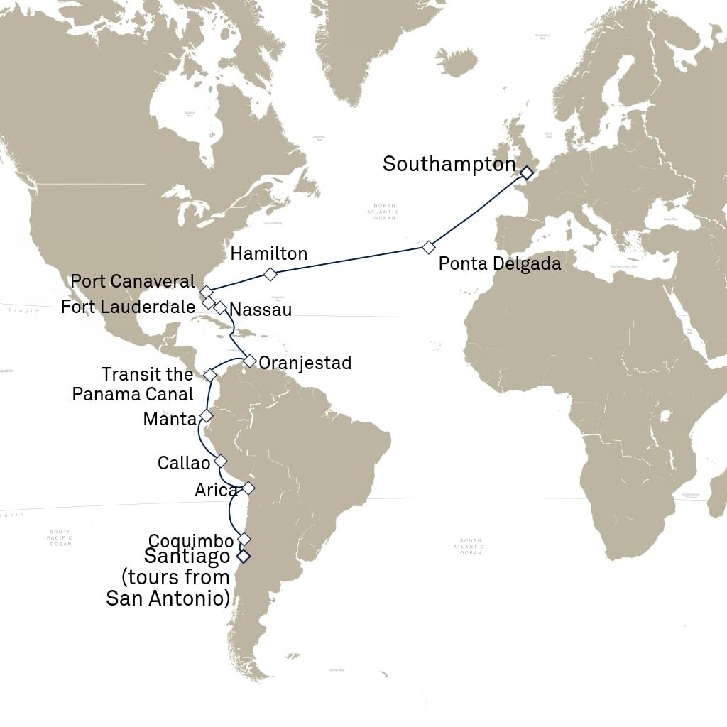 Cruise Map