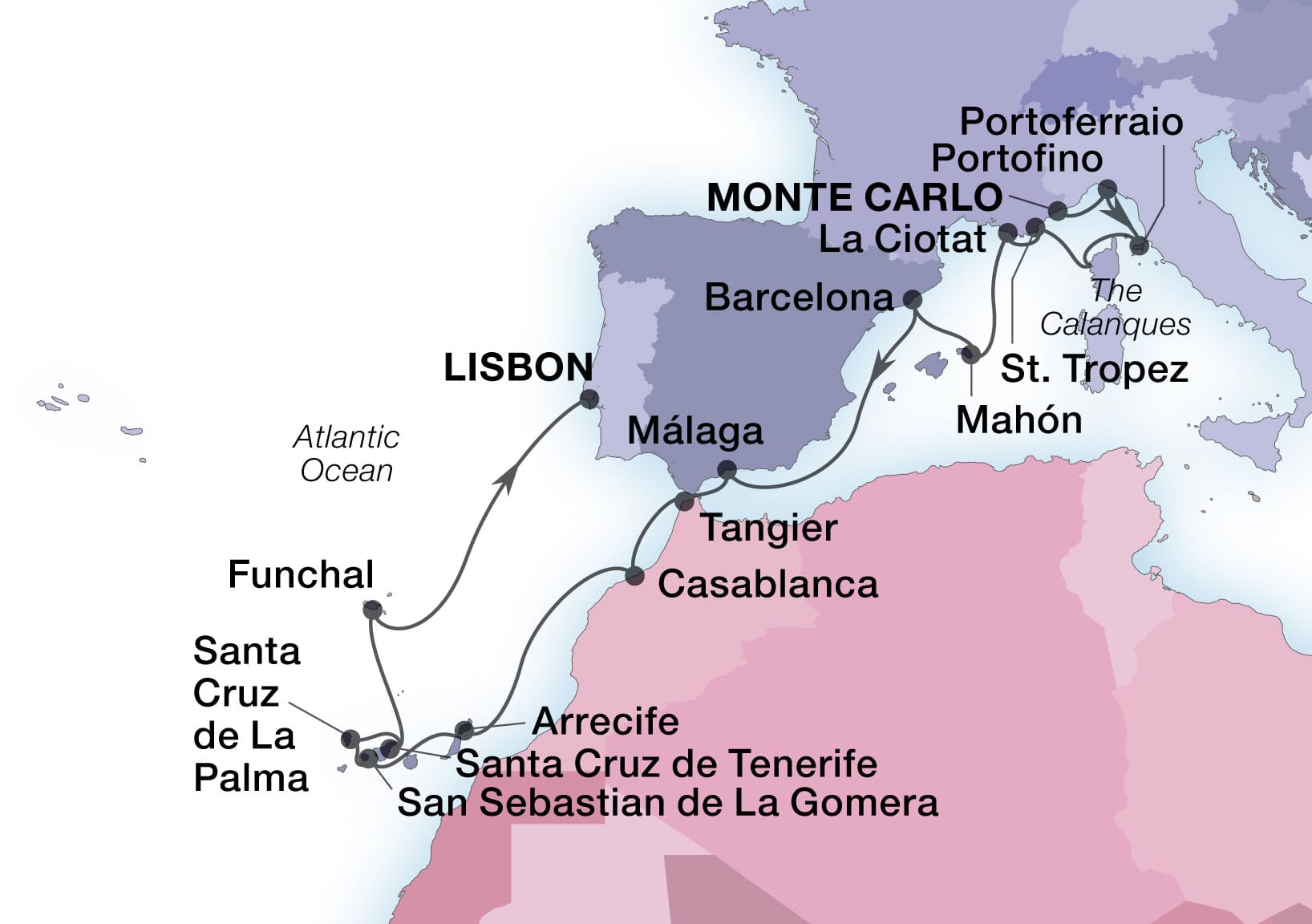 Cruise Map