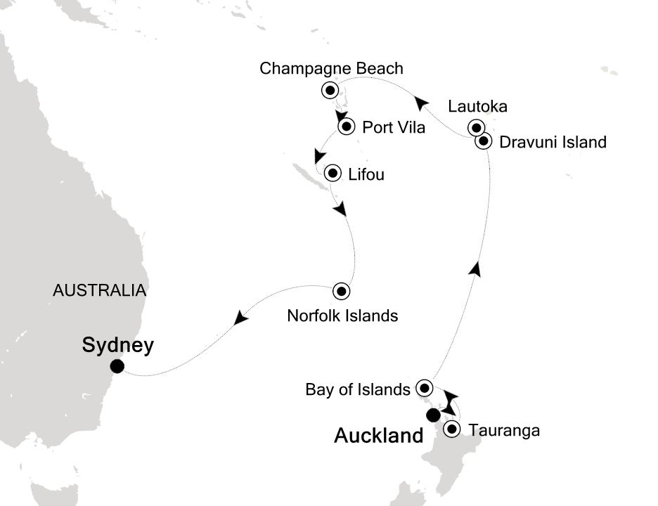 Cruise Map