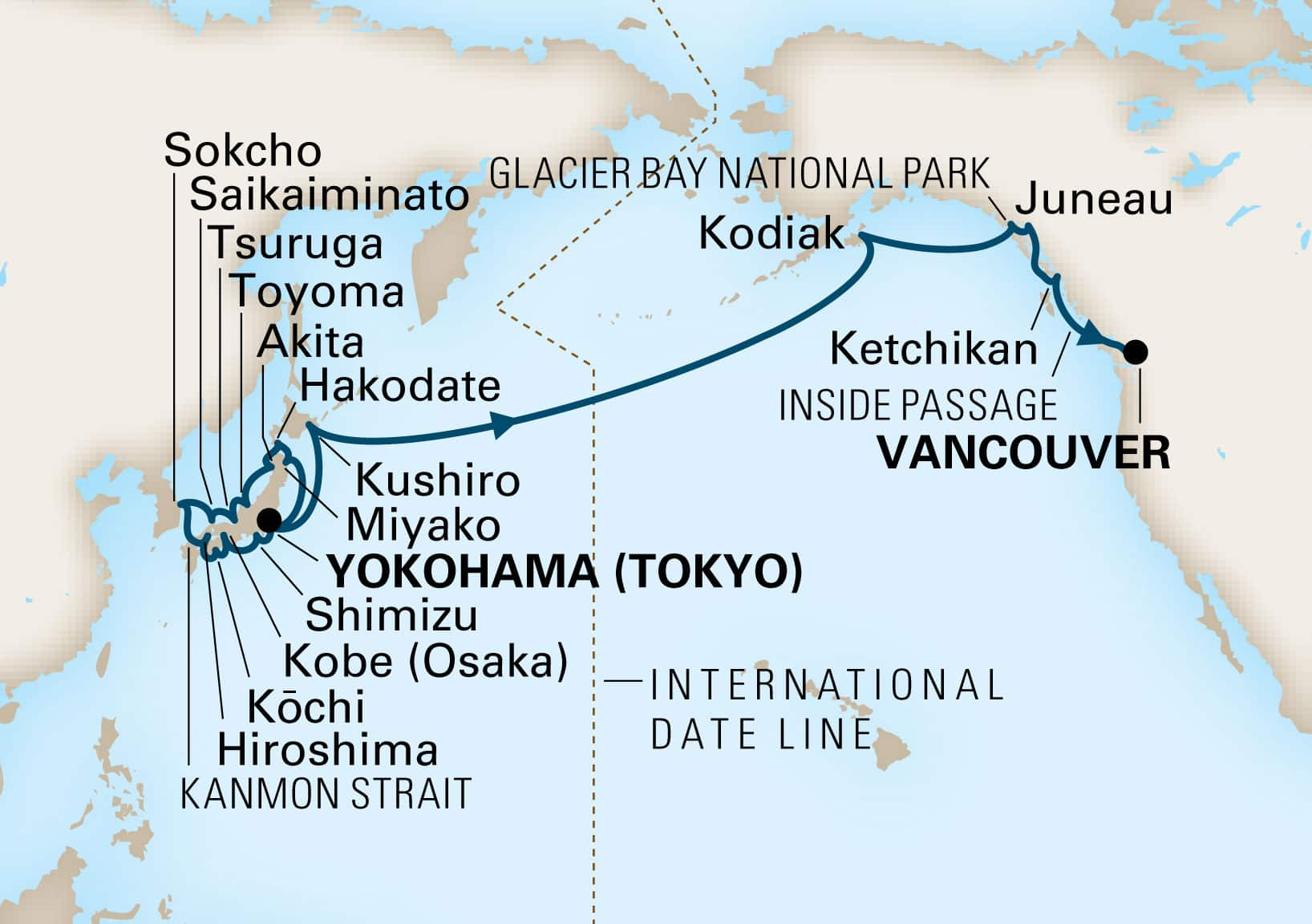 Cruise Map