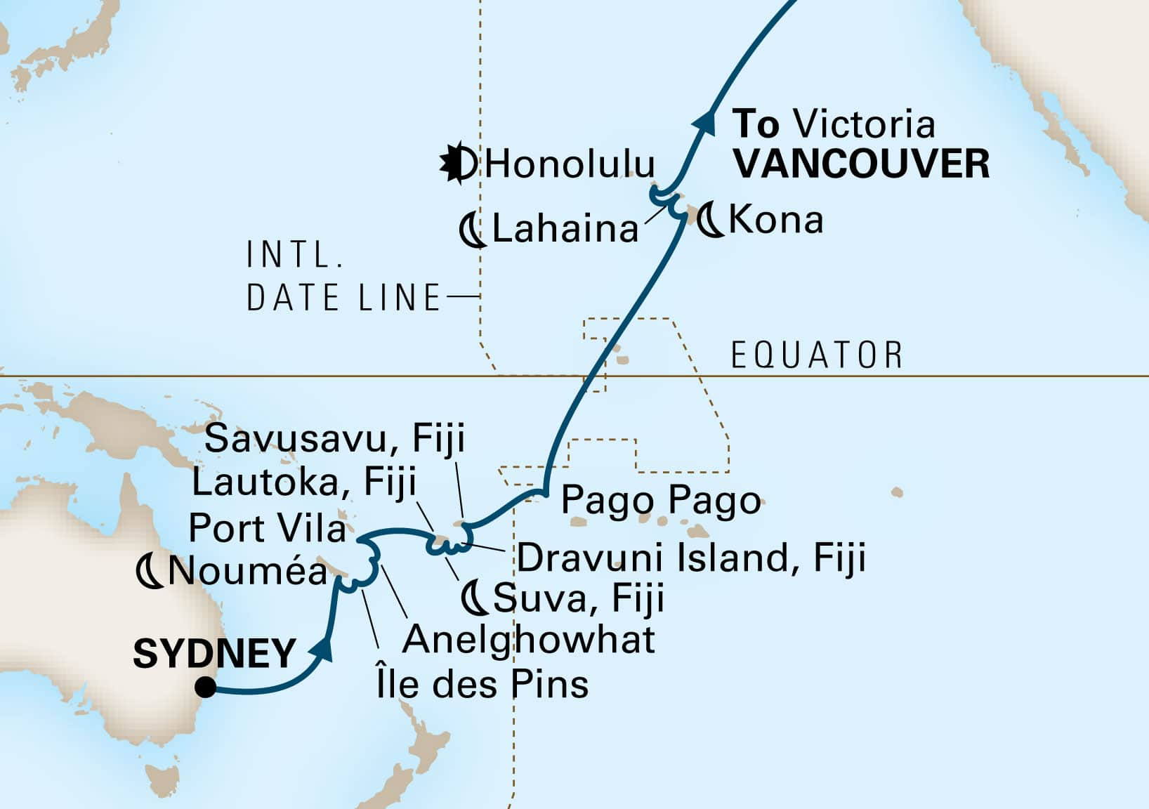 Cruise Map